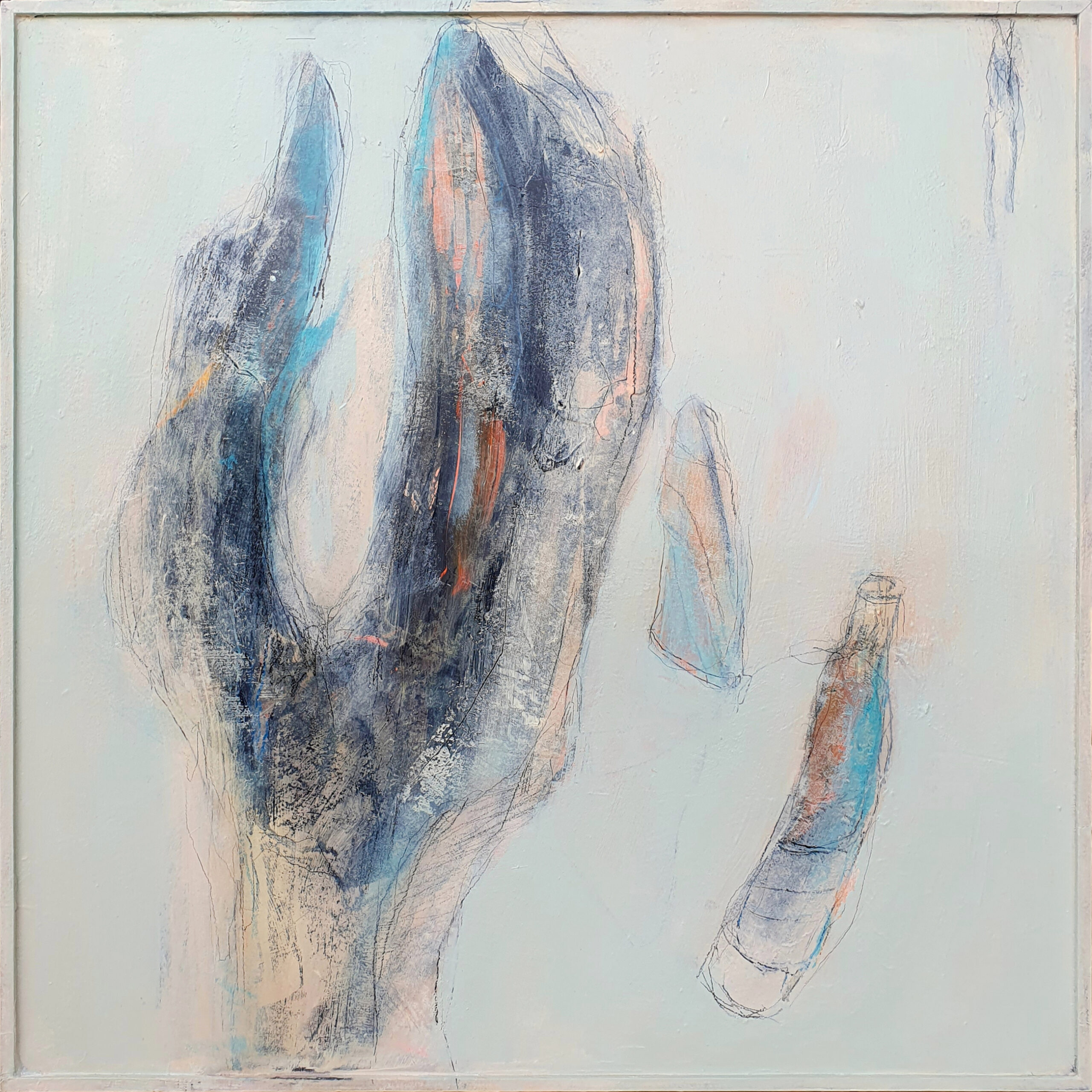 Karin Frommann
The Only Way Is Up, Baby
Acryl-Mischtechnik auf Holz
60 x 60 cm, 2026