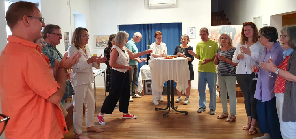 Mitglieder beim 10-jährigen Jubiläum