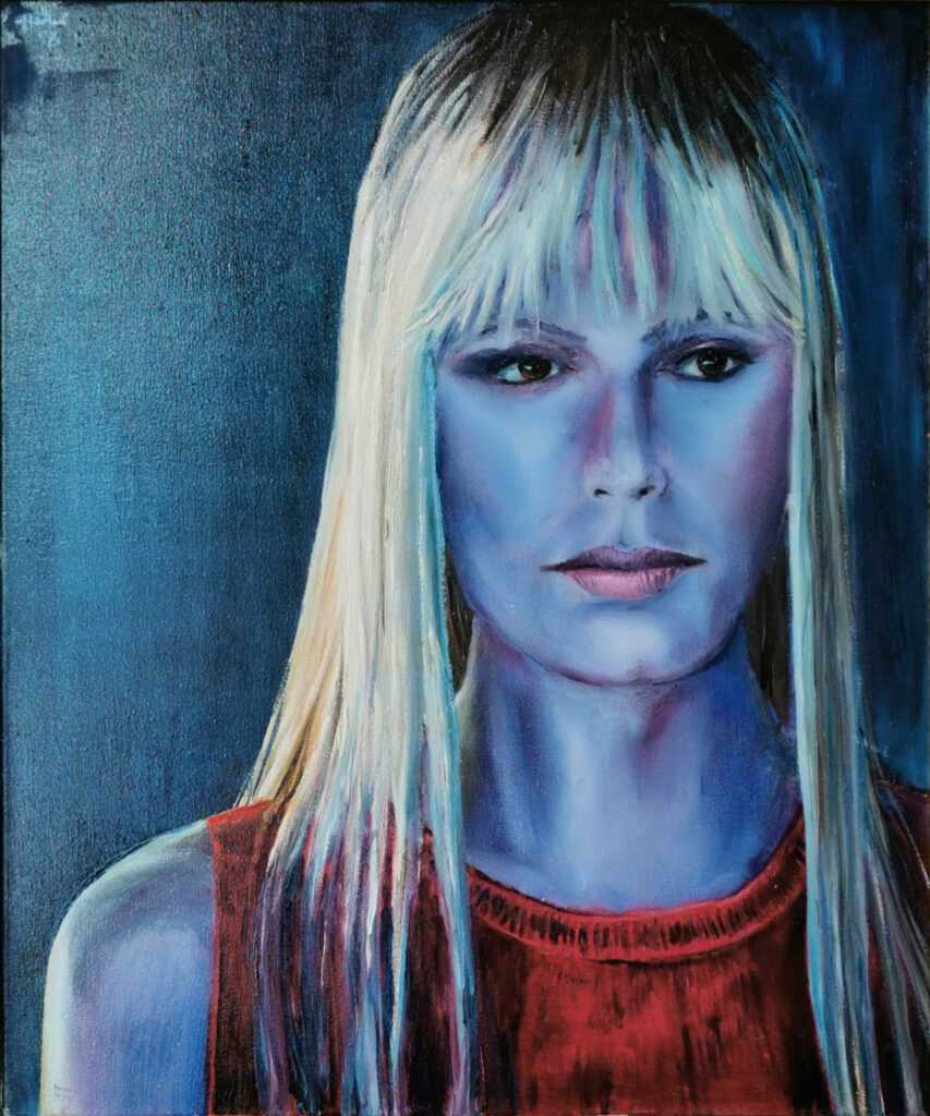 Harald Hertel
Blondine
Öl auf Leinwand, 60 x 50 cm, 2018