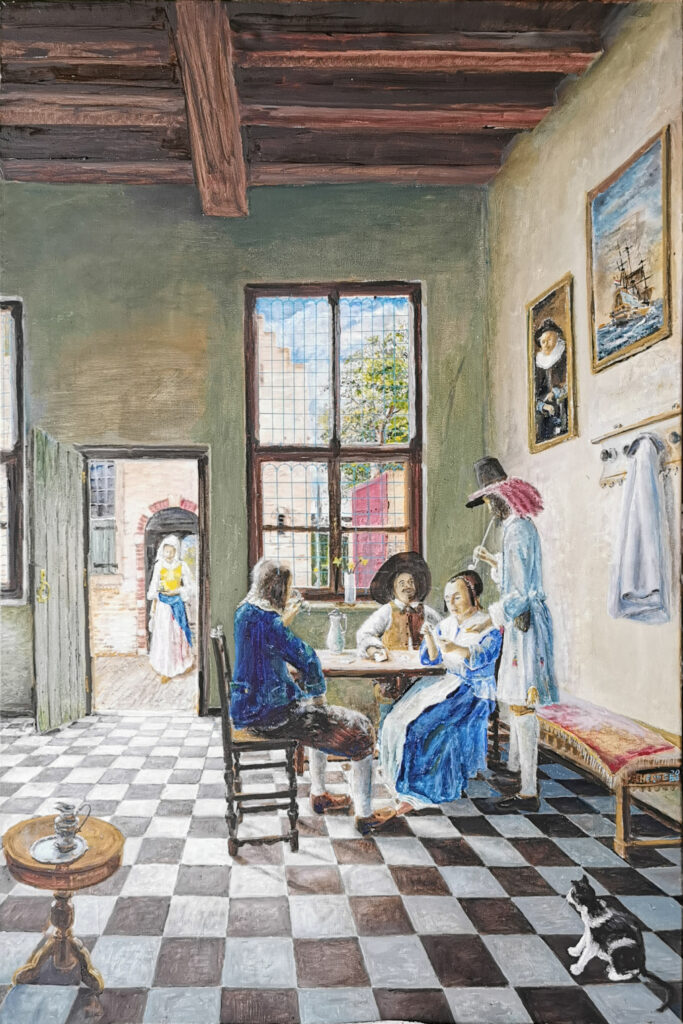 Harald Hertel
Öl auf Leinwand, 100 x 70 cm, 2023