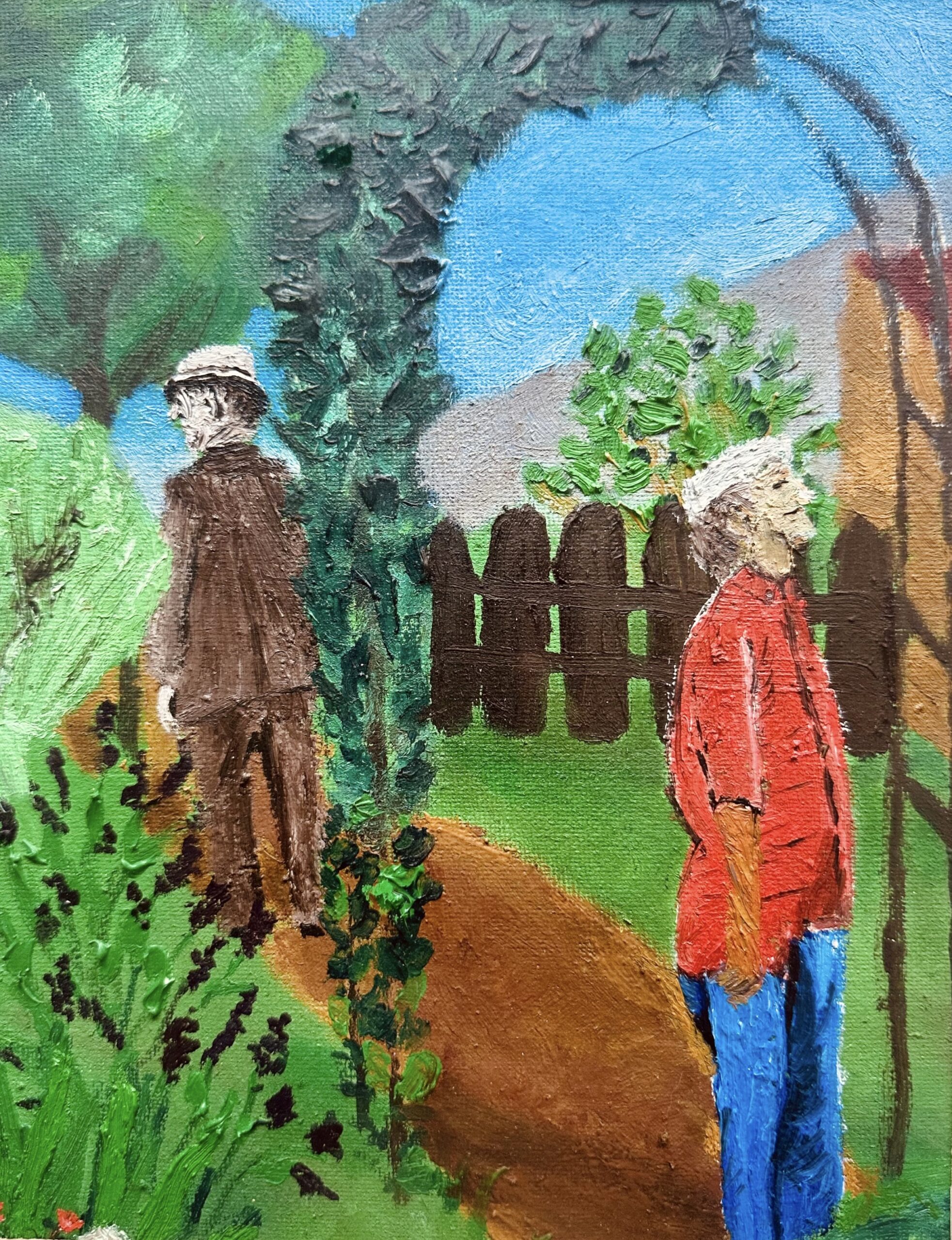Michael Klotzki
Garten der Zeit
Öl auf Leinwand, 30 x 40 cm, 2008