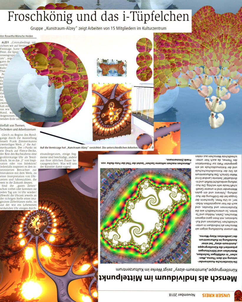 Frank
Ausschnitte aus: 
„i“
Digitaldruck auf Handtuch und Fleecedecke, 50 x 100 und 180 x 135 cm, 2020
„Menschen machen seltsame Sachen“
Digitaldruck auf Büttenpapier, 30 x 30 cm, 2018