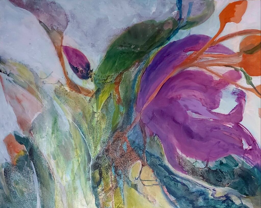 Ruth Genné
Nostalgie
Mischtechnik auf Leinwand, 80 x 100 cm, 2024