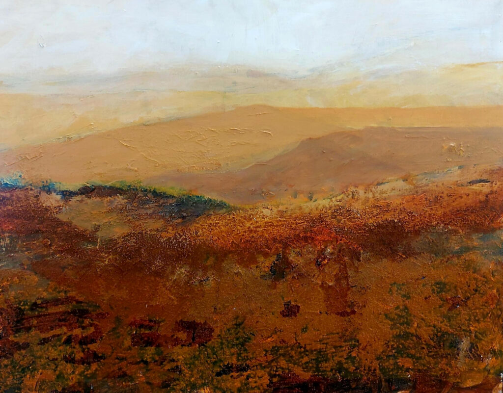 Ruth Genné
Weiter Raum
Mischtechnik auf Leinwand, 60 x 80 cm, 2026